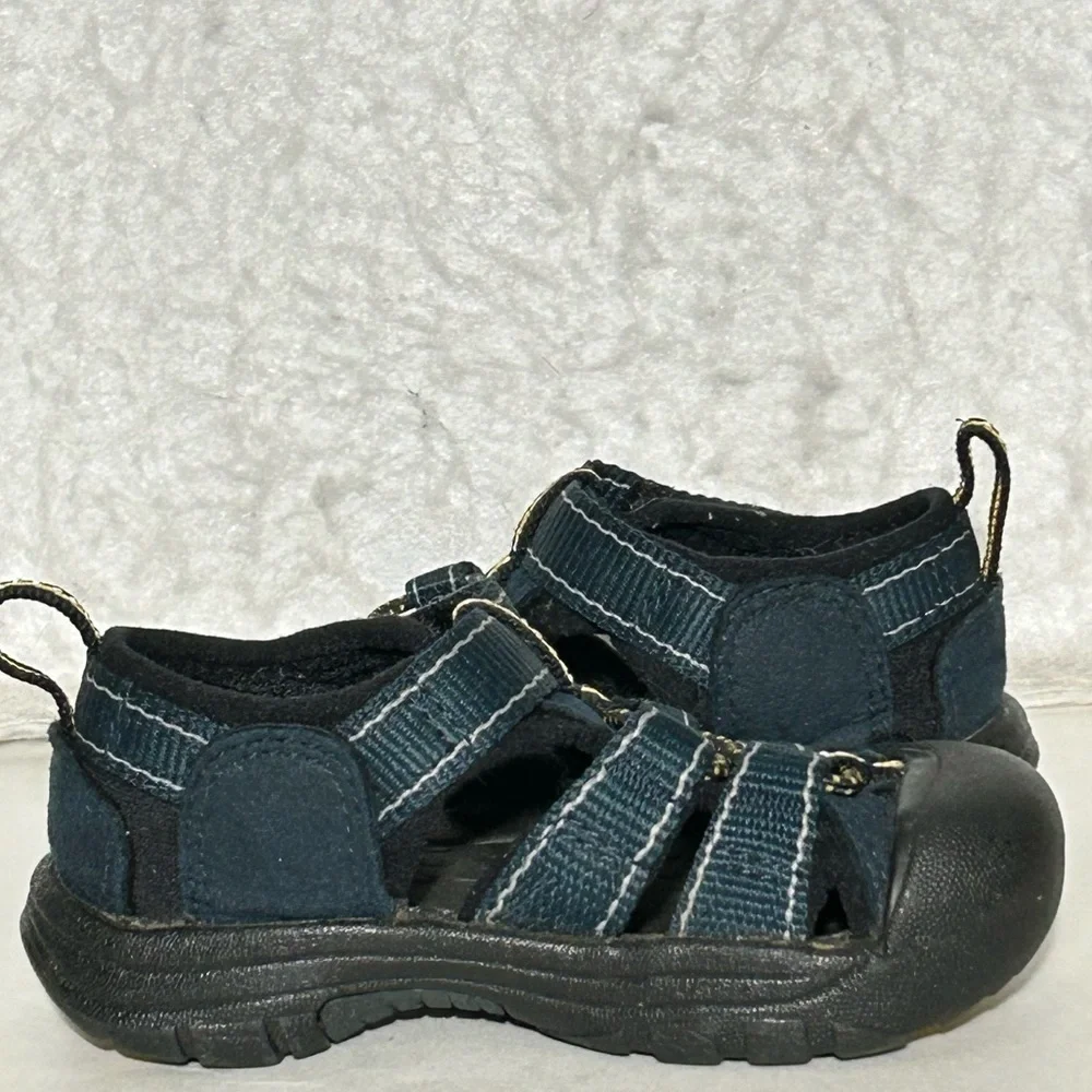 Keen Baby Newport H2 Blue Nylon Waterproof Outdoor Walking Washable Sandals SZ 4